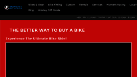 What Momentbicycles.com website looked like in 2018 (6 years ago)