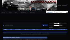 What Maxima.org website looked like in 2018 (6 years ago)