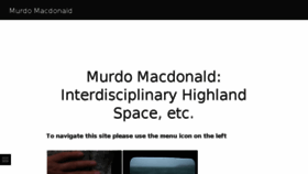 What Murdomacdonald.wordpress.com website looked like in 2018 (6 years ago)