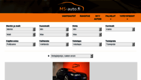 What Ms-auto.fi website looked like in 2018 (6 years ago)