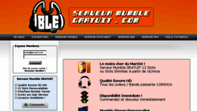What Mumblegratuit.com website looked like in 2018 (6 years ago)