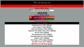 What Moviearina.in website looked like in 2018 (6 years ago)