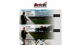 What M.betclic.fr website looked like in 2018 (6 years ago)