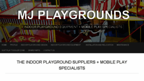 What Mjplaygrounds.com.au website looked like in 2018 (6 years ago)