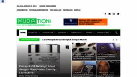 What Mudation.com website looked like in 2018 (6 years ago)