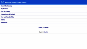 What Mcldaz.org website looked like in 2018 (8 years ago)