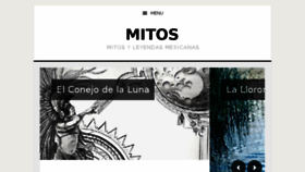 What Mitos-mexicanos.com website looked like in 2018 (6 years ago)
