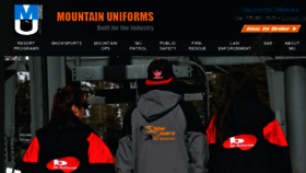 What Mountainuniforms.com website looked like in 2018 (6 years ago)