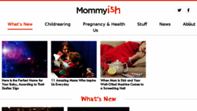 What Mommyish.com website looked like in 2018 (6 years ago)