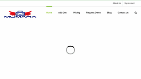 What Mumara.com website looked like in 2018 (6 years ago)