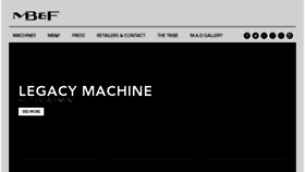 What Mbandf.com website looked like in 2018 (6 years ago)