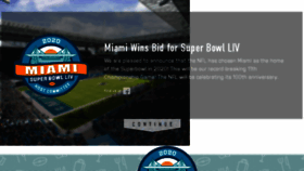 What Miamisb2020.com website looked like in 2018 (6 years ago)