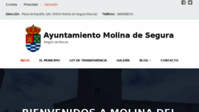 What Molinadigital.es website looked like in 2018 (6 years ago)