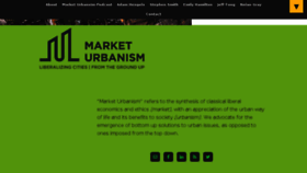 What Marketurbanism.com website looked like in 2018 (6 years ago)