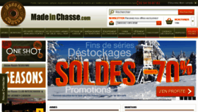 What Madeinchasse.com website looked like in 2018 (6 years ago)