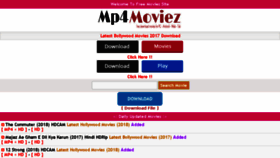What Mp4moviez.mobi website looked like in 2018 (6 years ago)