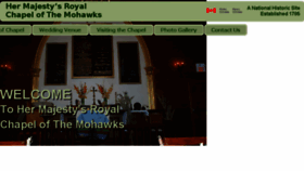 What Mohawkchapel.ca website looked like in 2018 (6 years ago)