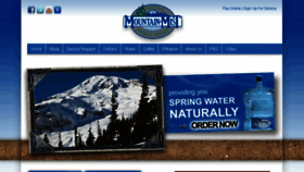 What Mountainmist.com website looked like in 2018 (6 years ago)