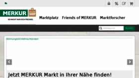 What Merkurmarkt.at website looked like in 2018 (6 years ago)