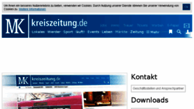 What Marktplatz.kreiszeitung.de website looked like in 2018 (6 years ago)