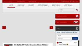 What Monsterdealz.de website looked like in 2018 (6 years ago)