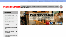 What Makeyourown.buzz website looked like in 2018 (6 years ago)