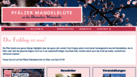 What Mandelbluete-pfalz.de website looked like in 2018 (6 years ago)
