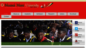 What Mmarau.ac.ke website looked like in 2018 (6 years ago)