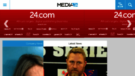 What Media24.com website looked like in 2018 (6 years ago)