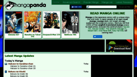 What Mangapanda.com website looked like in 2018 (6 years ago)