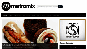 What Metromix.com website looked like in 2018 (6 years ago)