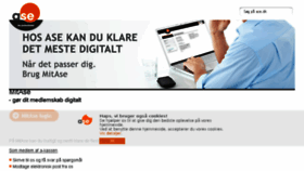 What Mitase.dk website looked like in 2018 (6 years ago)
