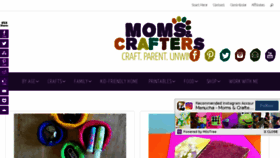What Momsandcrafters.com website looked like in 2018 (8 years ago)