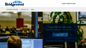 What Myaccount.bridgecrest.com website looked like in 2018 (6 years ago)