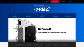 What Mtc.com.na website looked like in 2018 (6 years ago)