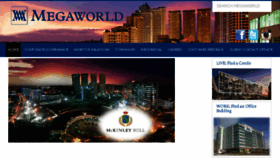 What Megaworldcorp.com website looked like in 2018 (6 years ago)
