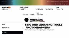 What Mcpactions.com website looked like in 2018 (6 years ago)