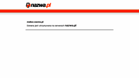 What Makoz.nazwa.pl website looked like in 2018 (6 years ago)