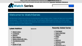 What Mywatchseries.stream website looked like in 2018 (6 years ago)