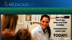 What Medicaid.alabama.gov website looked like in 2018 (6 years ago)
