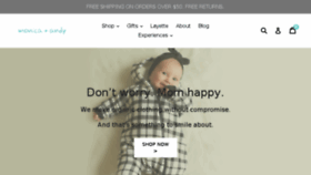 What Monicaandandy.com website looked like in 2018 (6 years ago)