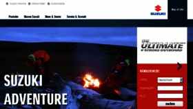 What Marine.suzuki.de website looked like in 2018 (7 years ago)