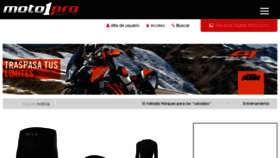 What Moto1pro.com website looked like in 2018 (7 years ago)