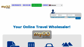 What Mygo.pro website looked like in 2018 (6 years ago)