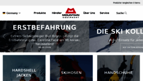 What Mountain-equipment.de website looked like in 2018 (6 years ago)