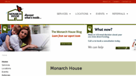 What Monarchhouse.ca website looked like in 2018 (6 years ago)