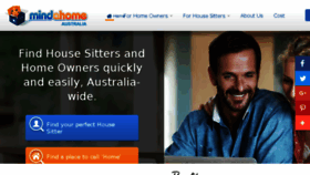 What Mindahome.com.au website looked like in 2018 (7 years ago)