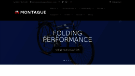 What Montaguebikes.com website looked like in 2018 (6 years ago)
