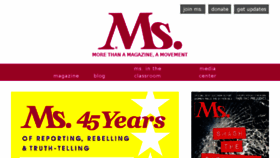 What Msmagazine.com website looked like in 2018 (6 years ago)