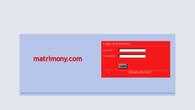 What Mail.bharatmatrimony.com website looked like in 2018 (6 years ago)